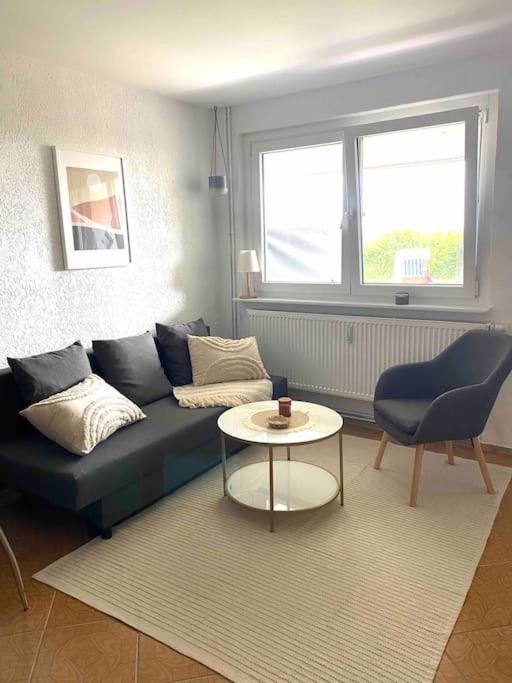 Ferienwohnung Nr. 1 Terrasse Bodden Kanu Bootssteg Zudar Eksteriør bilde